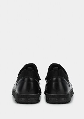 Eclipse Siyah Deri Kadın Ayakkabı