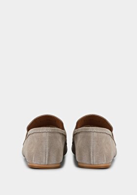 Provoq Bej Deri Kadın Ayakkabı