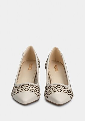 Provoq Bej Kadın Ayakkabı