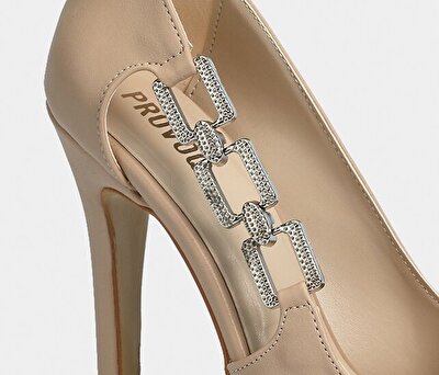 Provoq Nude Kadın Ayakkabı