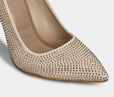 Provoq Bej Kadın Ayakkabı