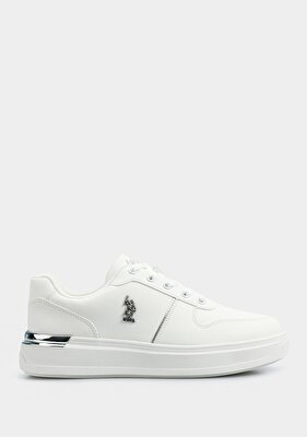 U.S. Polo Assn. Alka Beyaz Kadın Sneaker