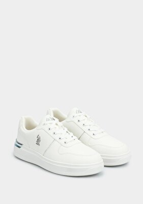 U.S. Polo Assn. Alka Beyaz Kadın Sneaker