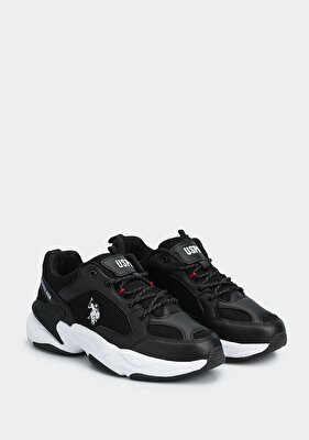 U.S. Polo Assn. Maybe Siyah Kadın Sneaker