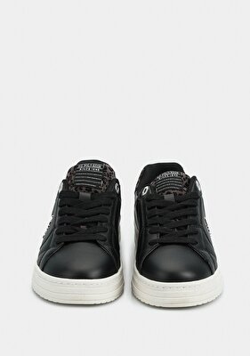 U.S. Polo Assn. PRELO Siyah Deri Kadın Ayakkabı