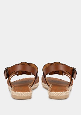 Provoq Taba Kadın Düz Sandalet