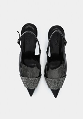 Provoq Siyah Kadın Ayakkabı