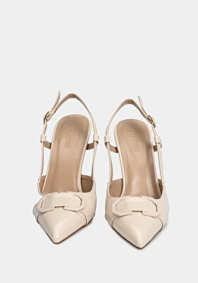 Provoq Ekru Kadın Ayakkabı