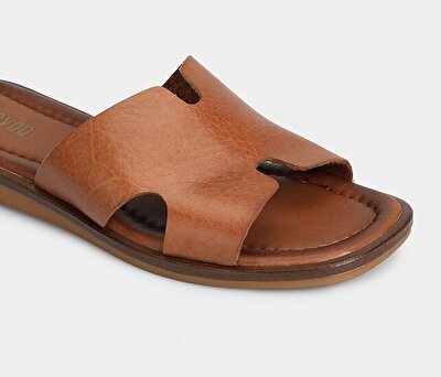 Provoq Taba Deri Kadın Terlik