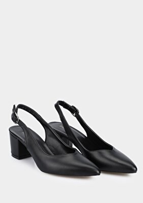 Provoq Siyah Kadın Ayakkabı