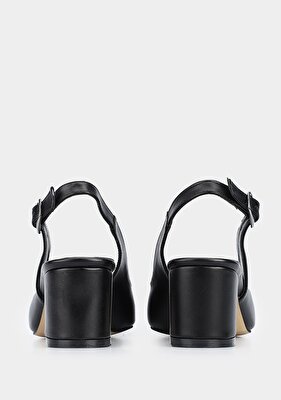 Provoq Siyah Kadın Ayakkabı