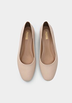 Provoq Bej Kadın Ayakkabı