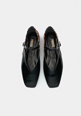 Provoq Siyah Kadın Ayakkabı