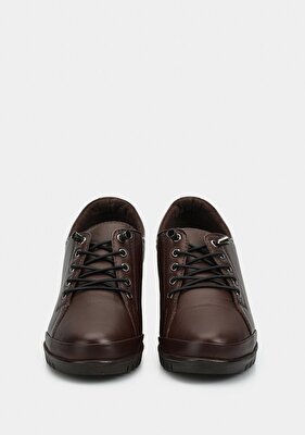 Eclipse Kahve Deri Kadın Ayakkabı