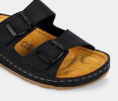 Eclipse Siyah Kadın Terlik