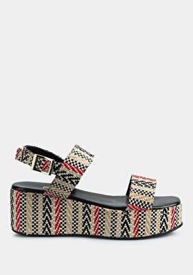 Provoq Multi Deri Kadın Topuklu Sandalet