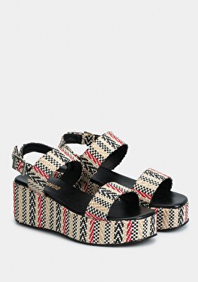 Provoq Multi Deri Kadın Topuklu Sandalet