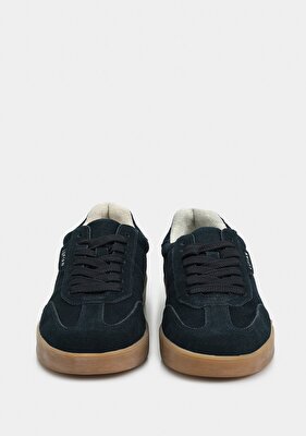 LUFIAN JESSI Lacivert Deri Kadın Sneaker