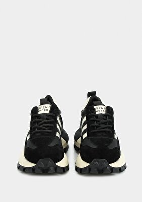 LUFIAN TATUM Siyah Deri Kadın Sneaker
