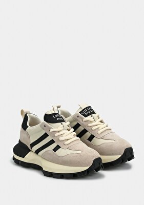 LUFIAN TATUM Beyaz Deri Kadın Sneaker