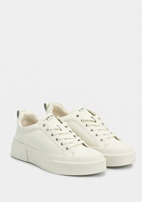 LUFIAN MIA Beyaz Deri Kadın Sneaker