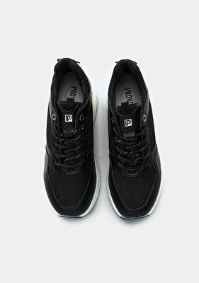 Provoq Siyah Kadın Sneaker