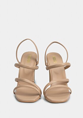 Provoq Nude Kadın Topuklu Sandalet