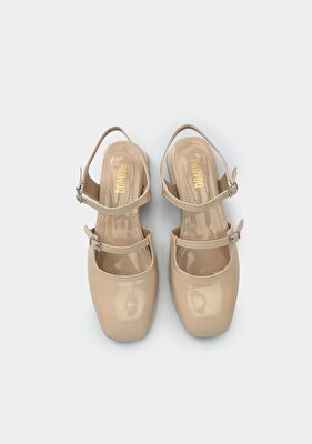 Provoq Bej Kadın Ayakkabı