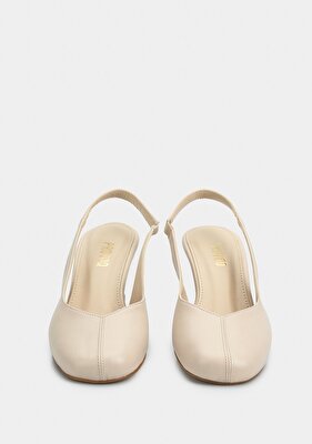 Provoq Ekru Kadın Ayakkabı