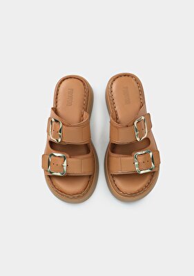 Provoq Taba Deri Kadın Terlik