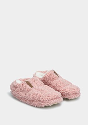 PELUCHE Pembe Kadın Ev Terliği
