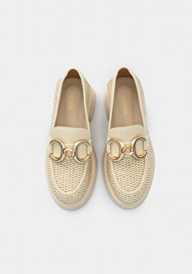 Provoq Bej Kadın Ayakkabı