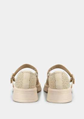 Provoq Bej Kadın Ayakkabı