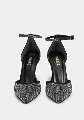 Provoq Siyah Kadın Ayakkabı