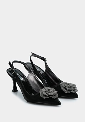 Provoq Siyah Kadın Stiletto