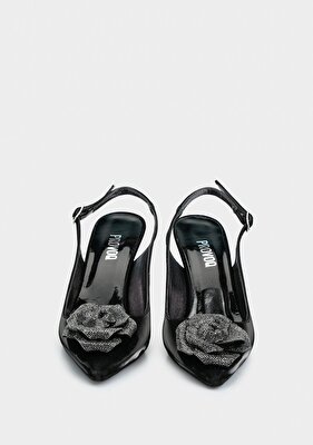 Provoq Siyah Kadın Stiletto