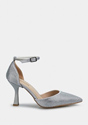 Provoq Gümüş Kadın Ayakkabı