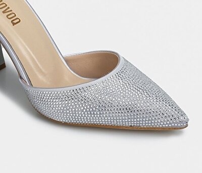 Provoq Gümüş Kadın Ayakkabı