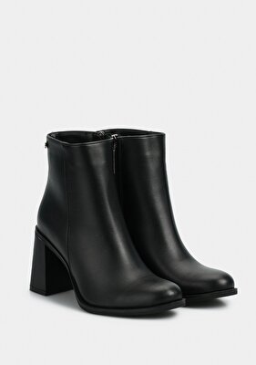 Provoq Siyah Kadın Bootie