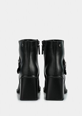 Provoq Siyah Kadın Bootie