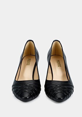 Provoq Siyah Kadın Ayakkabı