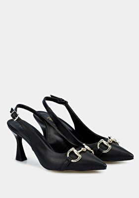 Provoq Siyah Kadın Stiletto