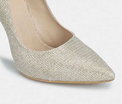 Provoq Altın Kadın Ayakkabı