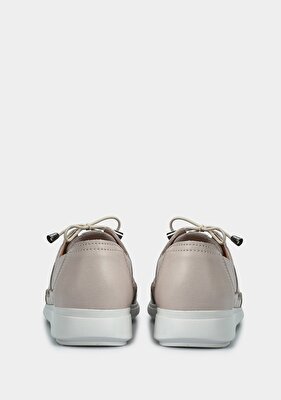 Eclipse Bej Deri Kadın Ayakkabı