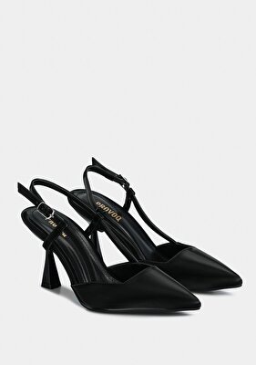 Provoq Siyah Kadın Ayakkabı