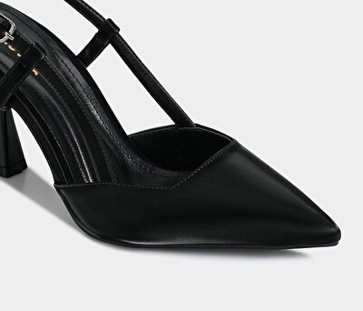 Provoq Siyah Kadın Ayakkabı