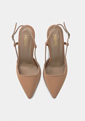 Provoq Bej Kadın Ayakkabı