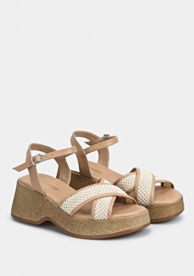 Provoq Nude Kadın Topuklu Sandalet