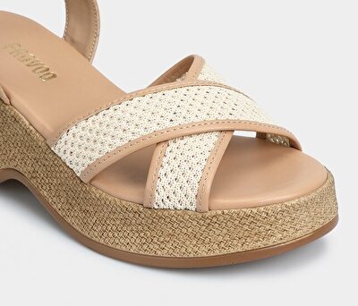 Provoq Nude Kadın Topuklu Sandalet