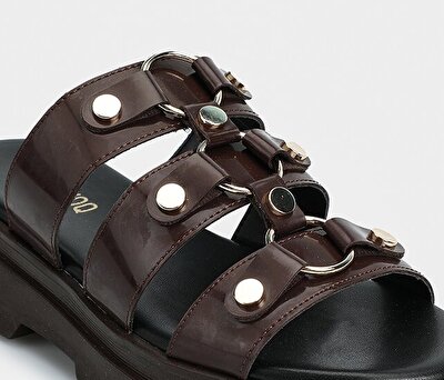 Provoq Kahve Kadın Terlik